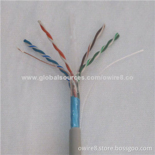 Network LAN Cat6 Cable with HDPE Insulation, OEM Orders Welcomed